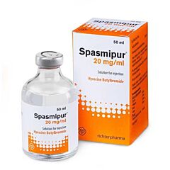 Spasmipur injectie 20mg/ml 50ml