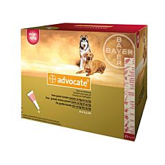 Advocate grote honden > 10 -25 kg 21 pipet
