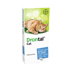 Drontal Cat - 4 kg 24 tabletten