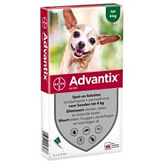 Advantix 40 / 200  < 4 kg 6 pipet