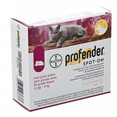 Profender grote kat 5 - 8 kg 4 pip