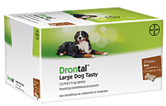Drontal Large Dog flavour - 35 kg 24 tabletten