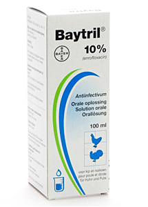 Baytril 10% oraal 100 ml