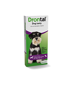 Drontal Dog Tasty - 10 kg 6 tabletten