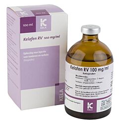 Kelafen RV 100 mg/ml oplossing pro injectie 100 ml