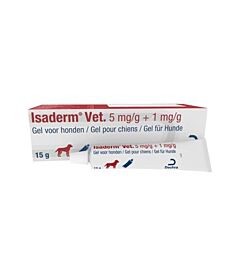 Isaderm vet gel 5 mg/g + 1 mg/g 15 g
