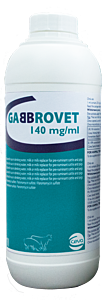 Gabbrovet Multi 140mg/ml oplossing 1000 ml