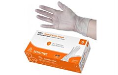 Onderzoekshandschoenen Evercare Vinyl Sensitive 100st maat S