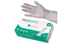 Onderzoekshandschoenen Evercare Vinyl Sensitive 100st maat L