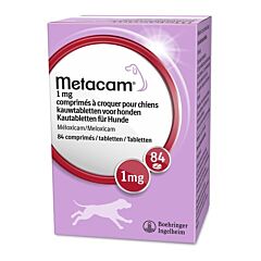 Metacam Hond kauwtabletten 1mg 84 stuks