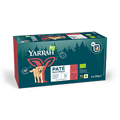 Bio MultiPack Hond Pate Rund Graanvrij  (4)x6x150g UITVERK.