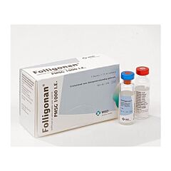 Folligonan 5 x 1000E + 5 x 5ml solv.