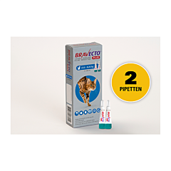 Bravecto Plus Spot On Kat 2,8-6,25kg 2pip
