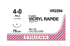 Vicryl Rapide Ongekleurd 4-0 VR2294 75 cm 36 stuks
