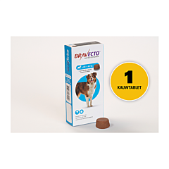 Bravecto 1 x 1 tablet grote hond 20-40kg