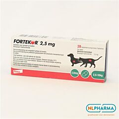 Fortekor- 2,5 2 x 14 tabletten