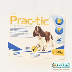 Prac-Tic spot-on 2,2 M 11-22 kg 1 x 3 pipetten