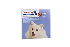 Milbemax kauwtablet kleine hond / pup 12 x 4 tab