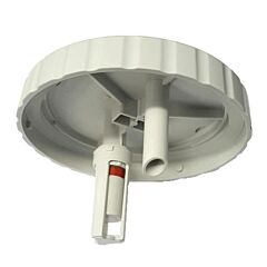 Afzuigpomp deksel met overstroombeveiliging tbv fles 1000 ml