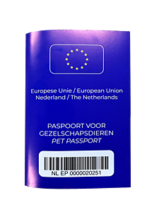 Laminaat huisdierenpaspoort 10 stuks