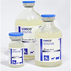 VIMCO emulsie voor injectie voor schapen+geiten 50ml 25ds