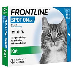 Frontline Spot On Kat 6 pipetten