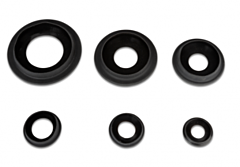 Narcose masker Rubber maat 1 : 2.5 tot 5,0 cm (ring)