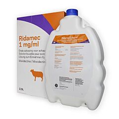 Ridamec 1 mg/ml 2,5 L oral solution LEVERTIJD ONBEKEND