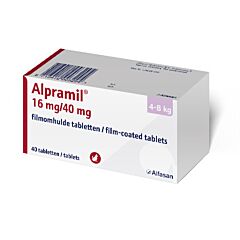 Alpramil 16/40 mg tablet kat 4-8 kg (10 x 4 tabletten)