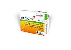 Daxocox 15 mg tabletten voor honden, 4 tabletten