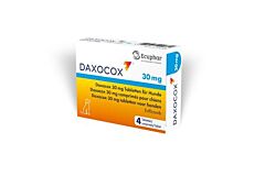 Daxocox 30 mg tabletten voor honden, 4 tabletten