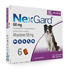 Nexgard L (10-25kg) 6 kauwtabletten