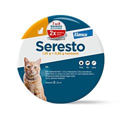 Seresto band voor katten 38cm (2-banden)