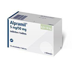 Alpramil 5/50 mg tablet hond 10 x 4 tablet