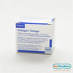 Virbagen Omega 10,  1 x 10 MU + oplosmiddel