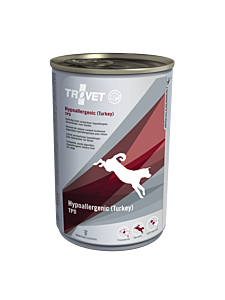 TROVET blik Hypoallerg. (Turkey) hond 6x400g TPD