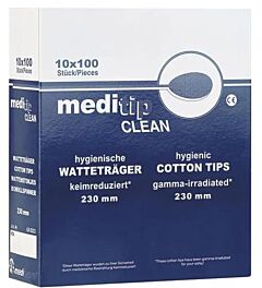 Swab watten Meditip cotton staafjes 23cm 1000 stuks