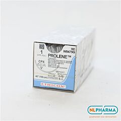 Prolene W8475G usp 1 CPX 100 cm 12 stuks