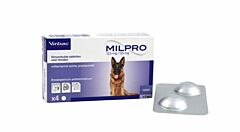 Milpro hond > 5 kg smakelijke tabl. 4 stuks