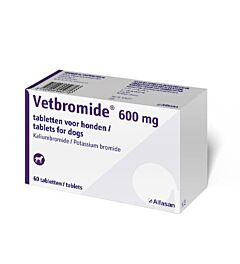 Vetbromide 600 mg tabletten 1 x 60 tabl. LEVERTIJD ONBEKEND