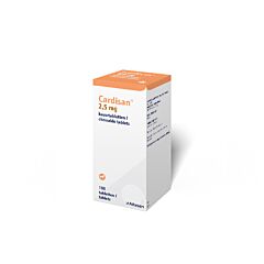 Cardisan 2,5 mg 10 x 10 kauwtabletten
