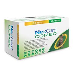 NexGard® COMBO Kat L 15 stuks 2,5-7,5kg