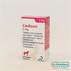 Cardisure 5 mg 10 x 10 tabletten