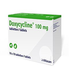 Doxycycline 100 mg 10x10 tabletten