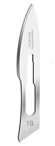 Scalpelmesjes Swann Morton nr. 18 steriel 100 stuks (0223)