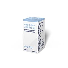 Ampicilline 20% pro inj. 100 ml LEVERTIJD ONBEKEND