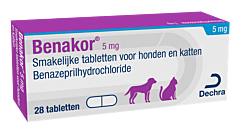 Benakor 5 mg smakelijke tabletten 2 x 14 stuks