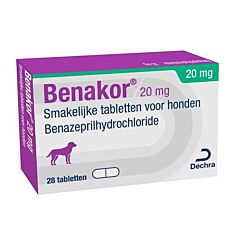 Benakor 20 mg smakelijke tabletten 2 x 14 stuks