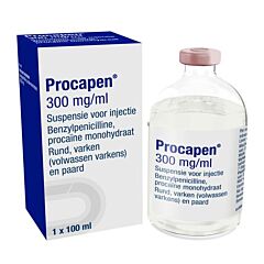 Procapen 300 mg/ml susp. pro inj. 100 ml.