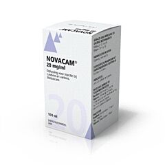 Novacam 20 mg/ml opl. pro inj. rundvee/varken 100 ml